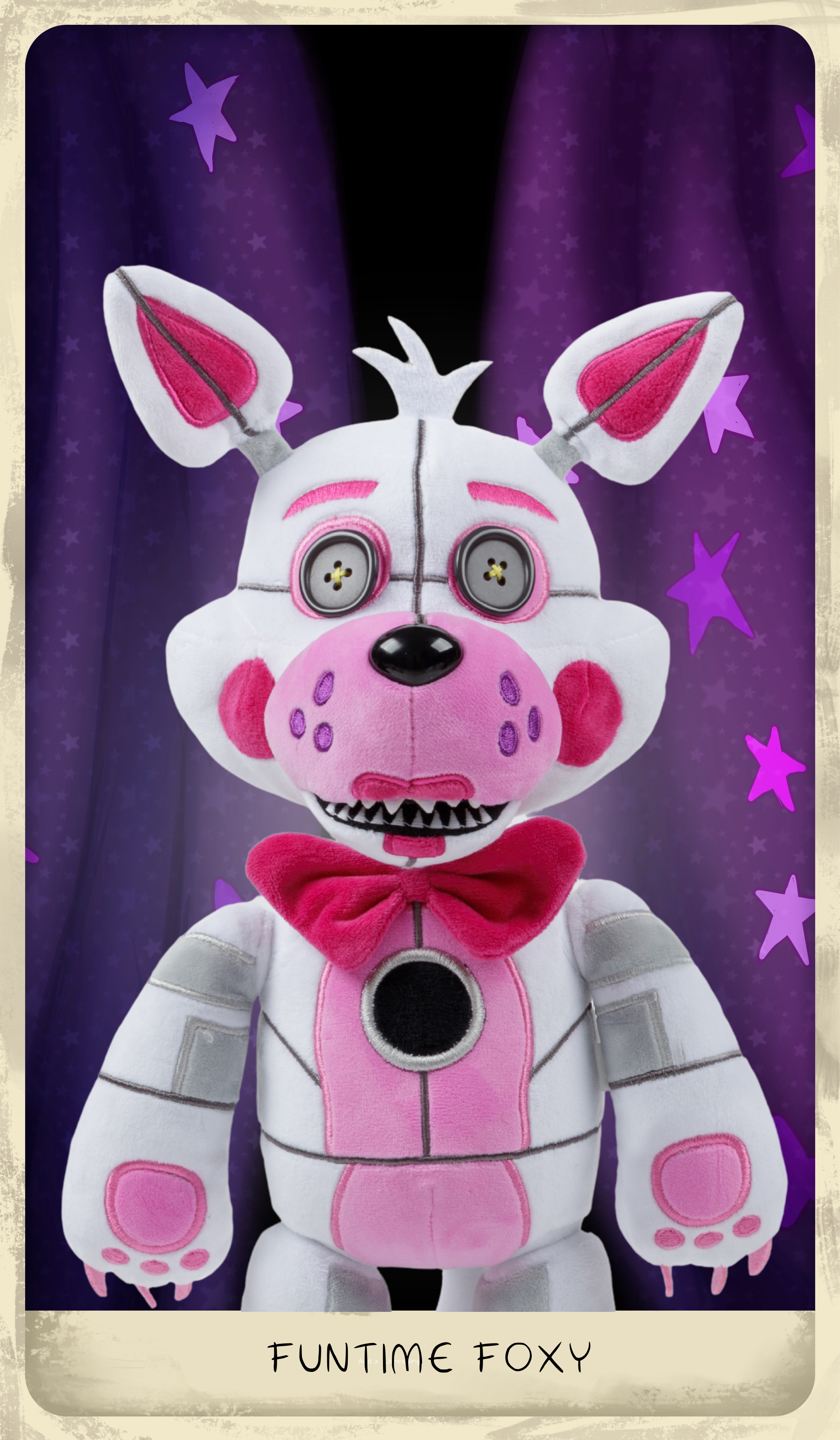 fnaf Hexマグネットぬいぐるみ　フォクシー Five Nights at Freddy's Hexマグネットぬいぐるみ(フォクシー