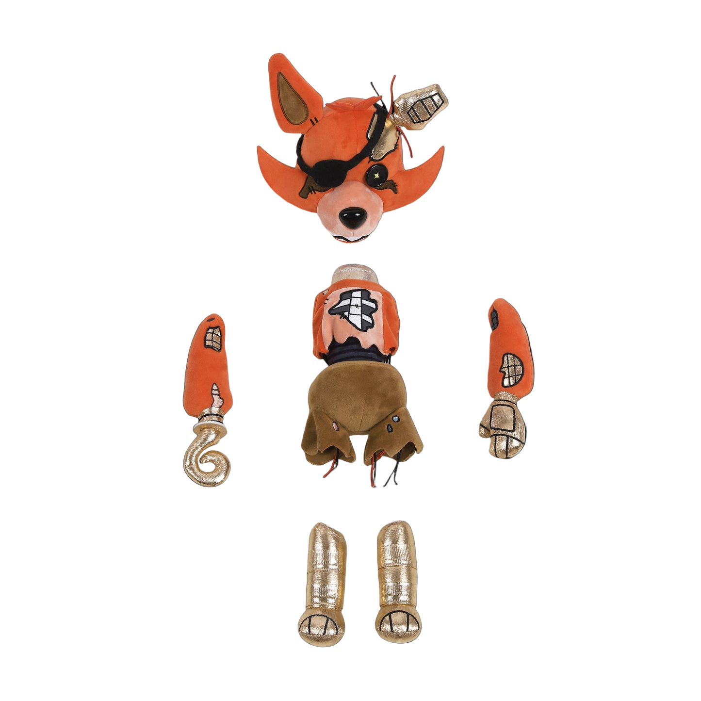 Withered Foxy Plush