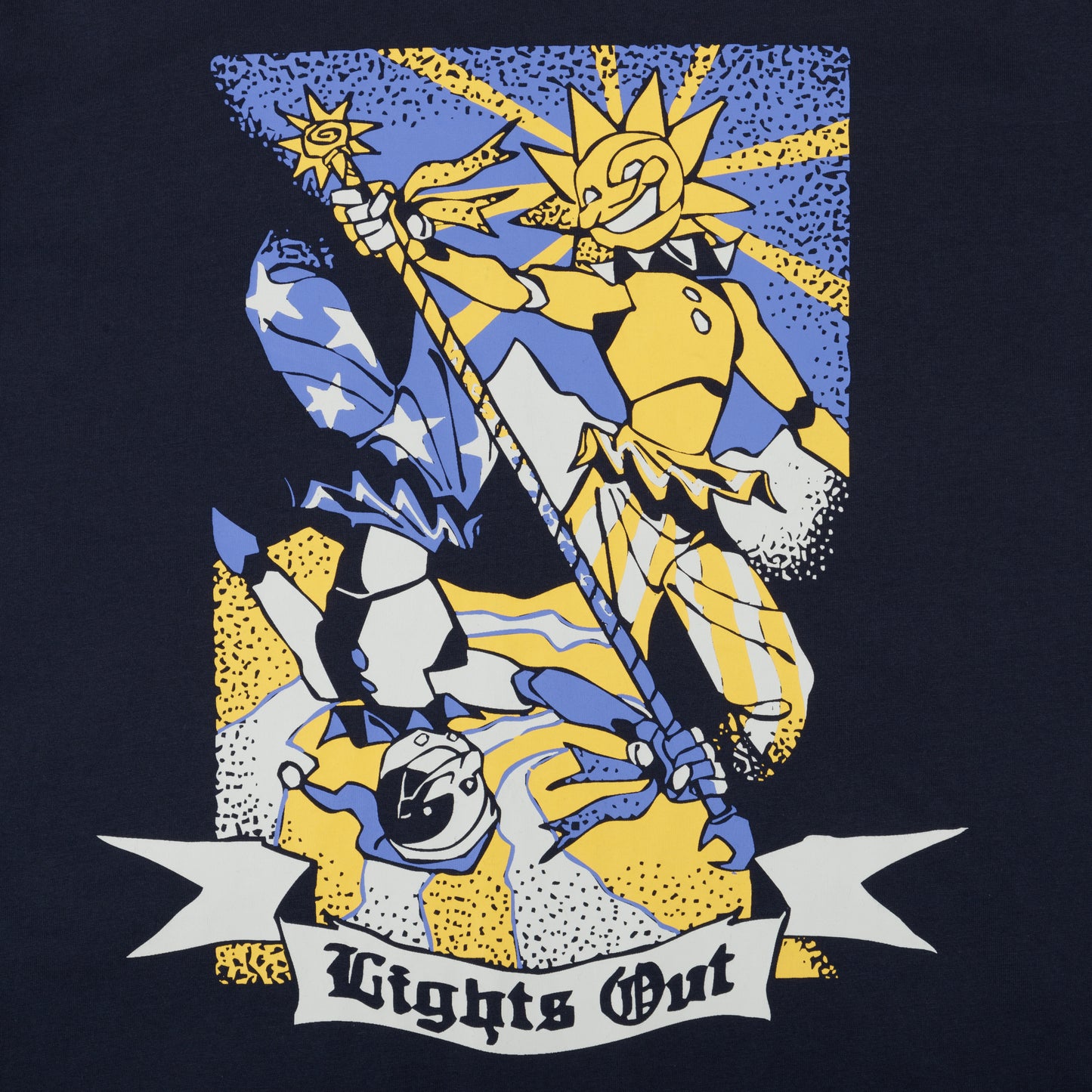 Lights Out Ringer Tee