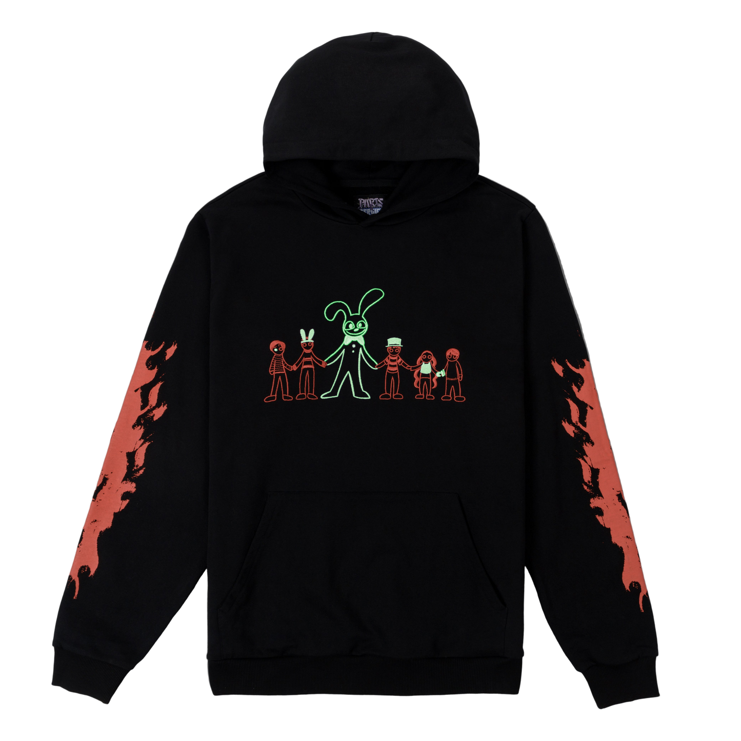 Yellow Rabbit Hoodie - Glows in the Dark!