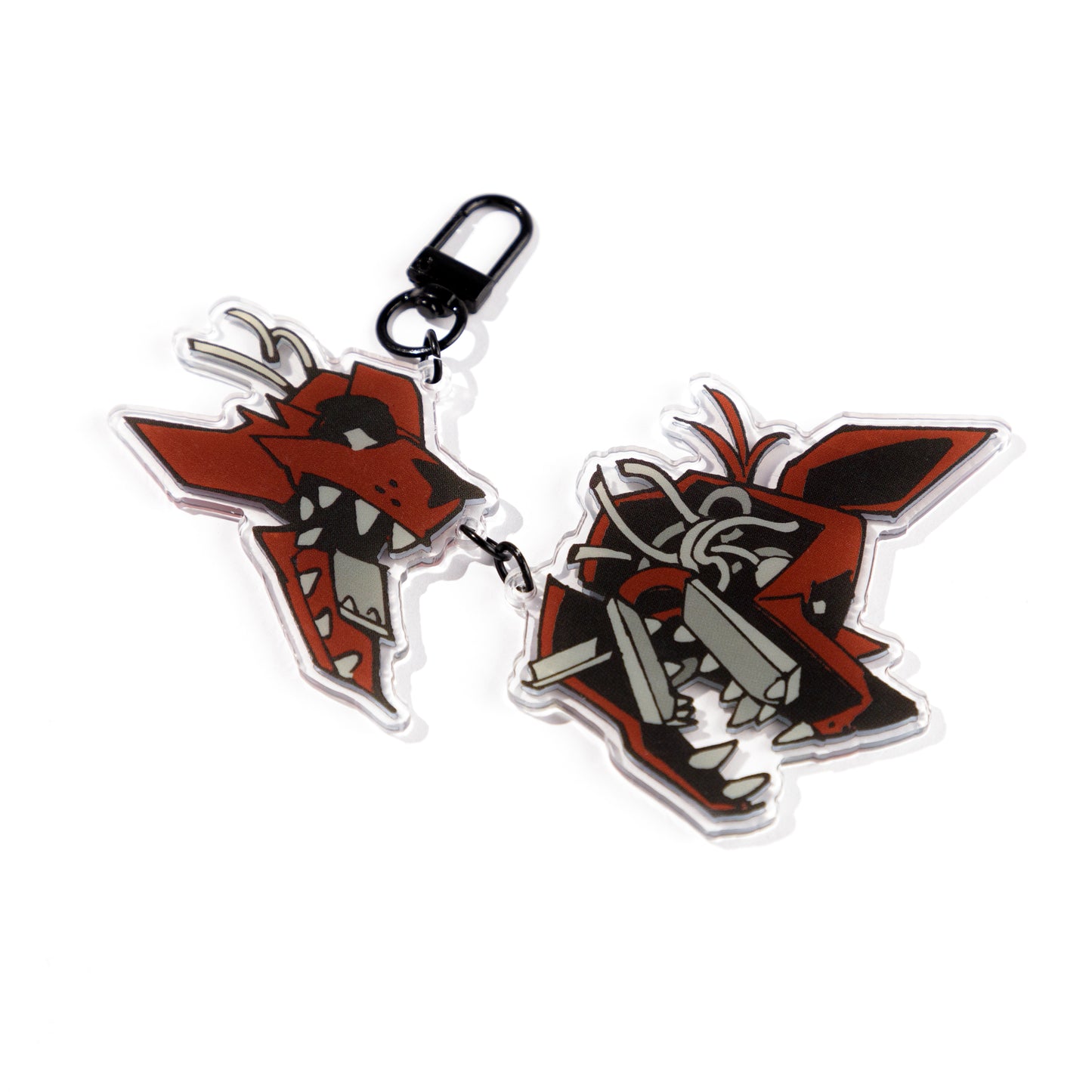 Ignited Foxy Acrylic Keychain