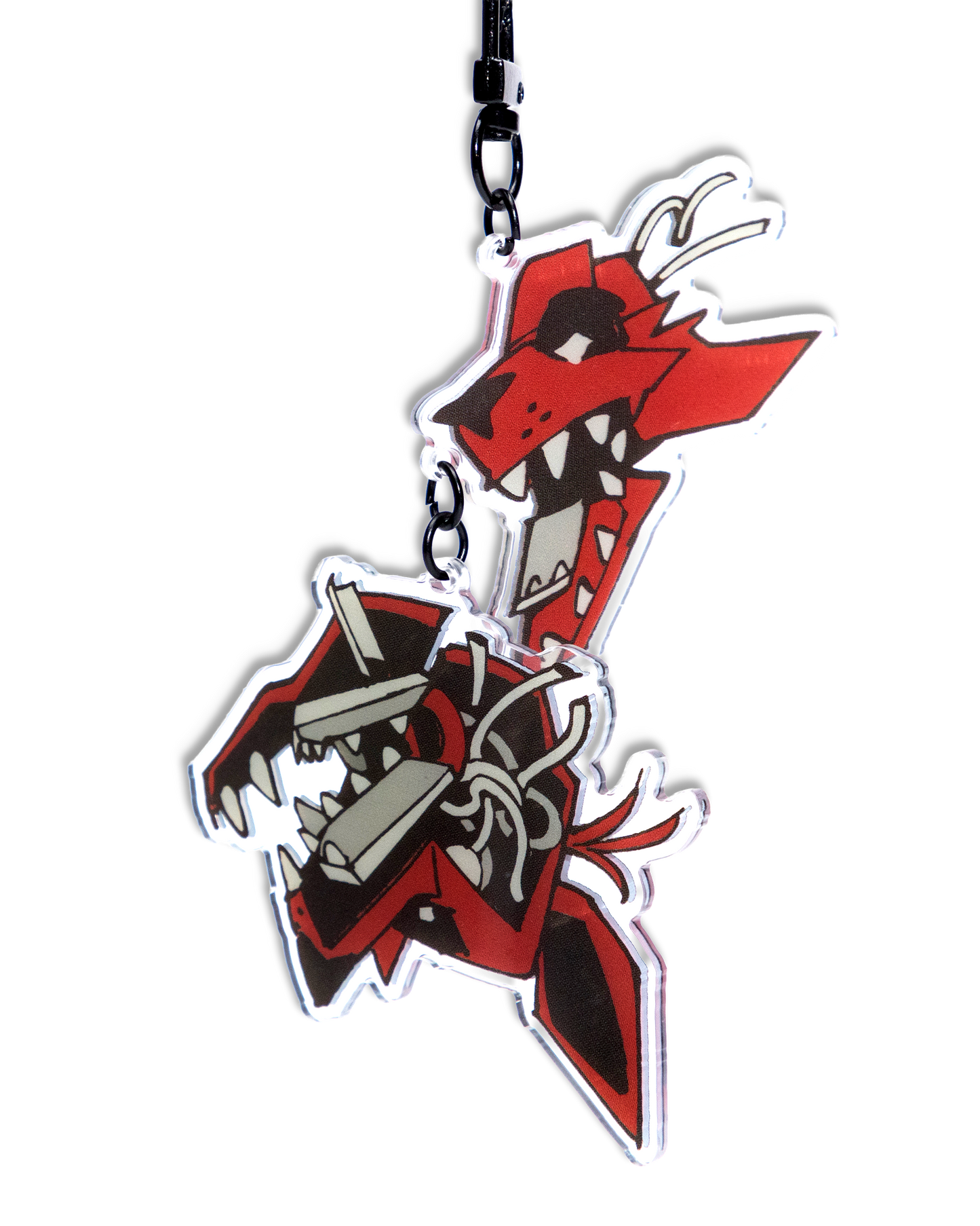 Ignited Foxy Acrylic Keychain