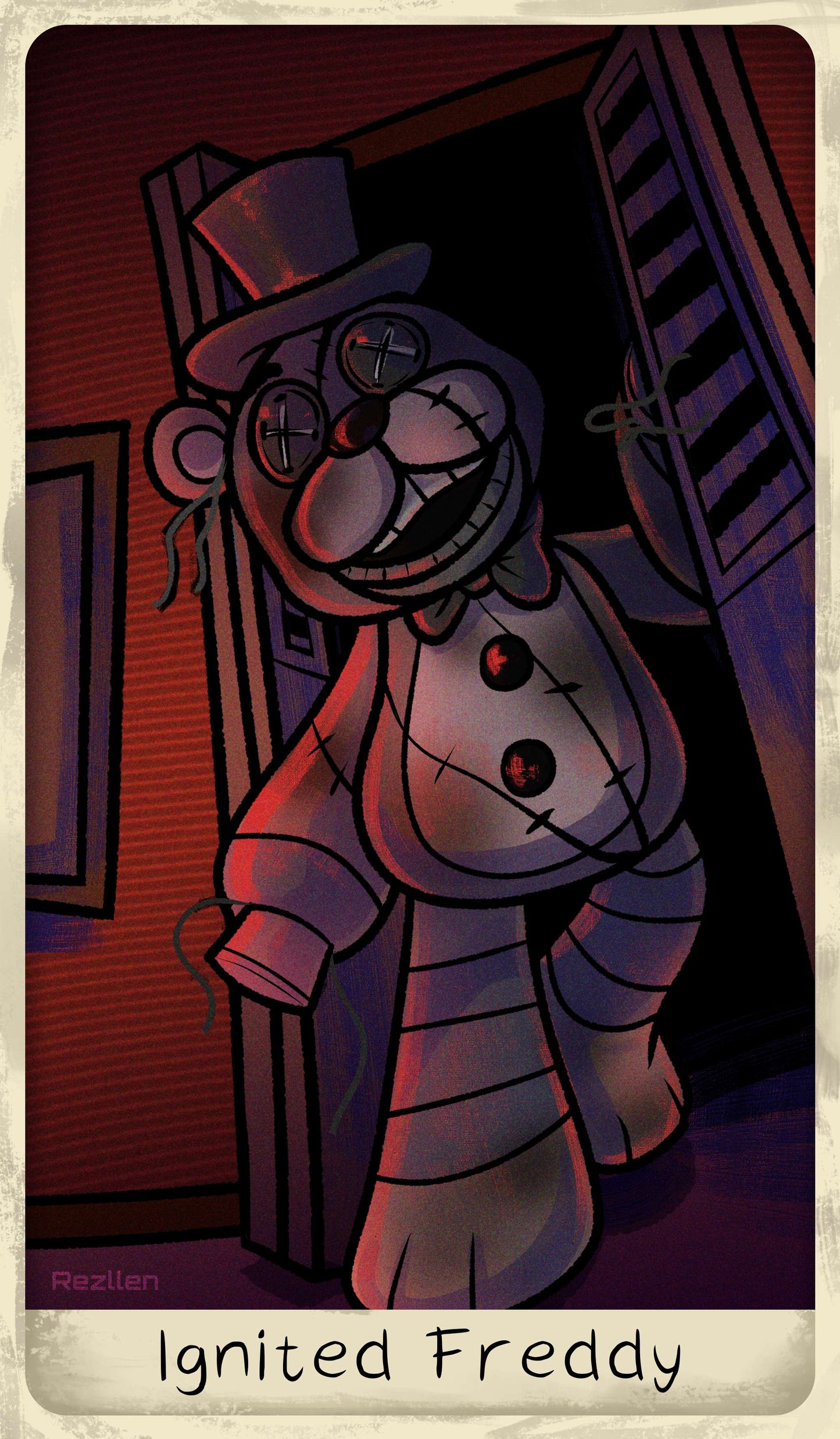 Ignited Freddy Plush