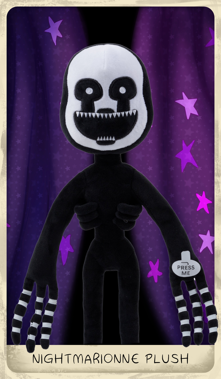 Nightmarionne Plush with LED Glowing Eyes!