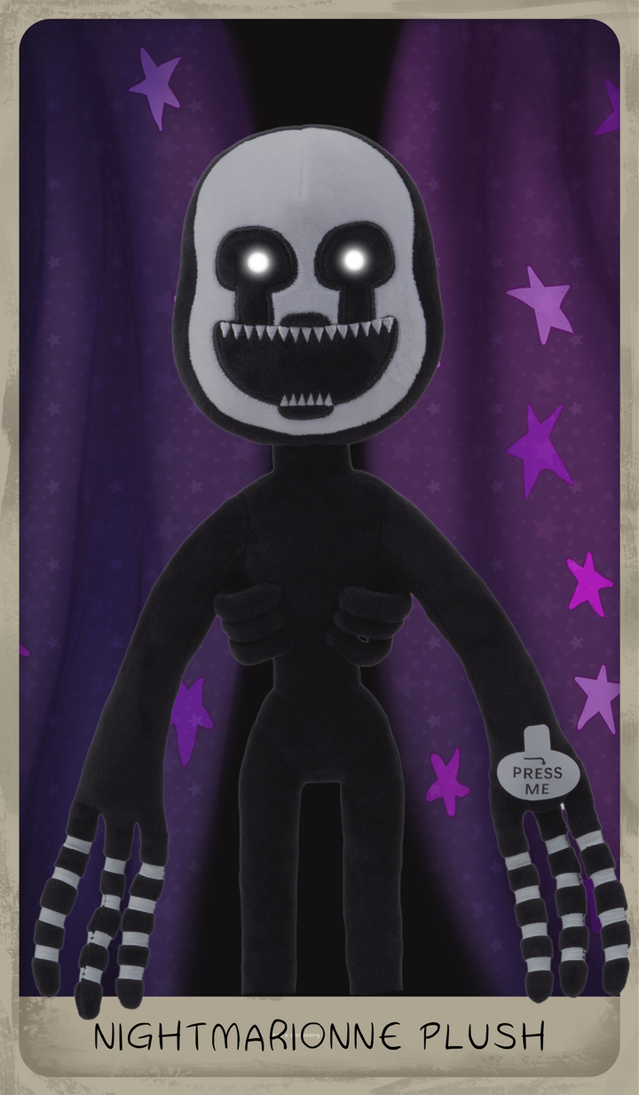 Nightmarionne Plush with LED Glowing Eyes!