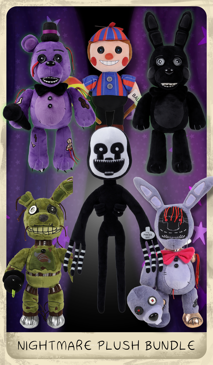 The Nightmare Plush Bundle - Buy 5 Plush, Get 1 Free!