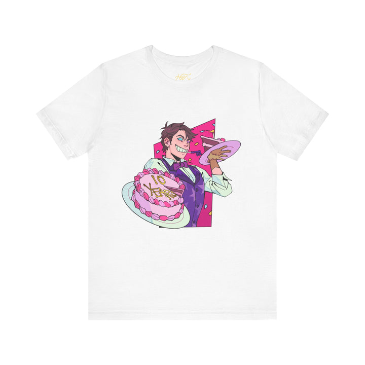 Dawko's 10 Year Anniversary Tee - White