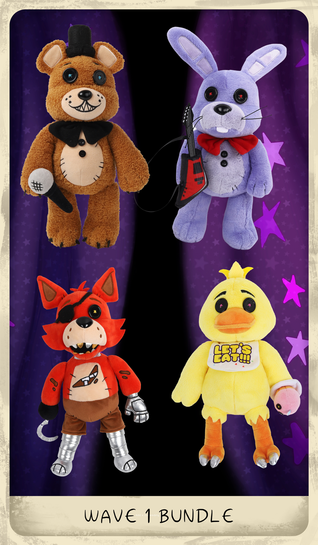 Hex x FNaF Plush Bundle