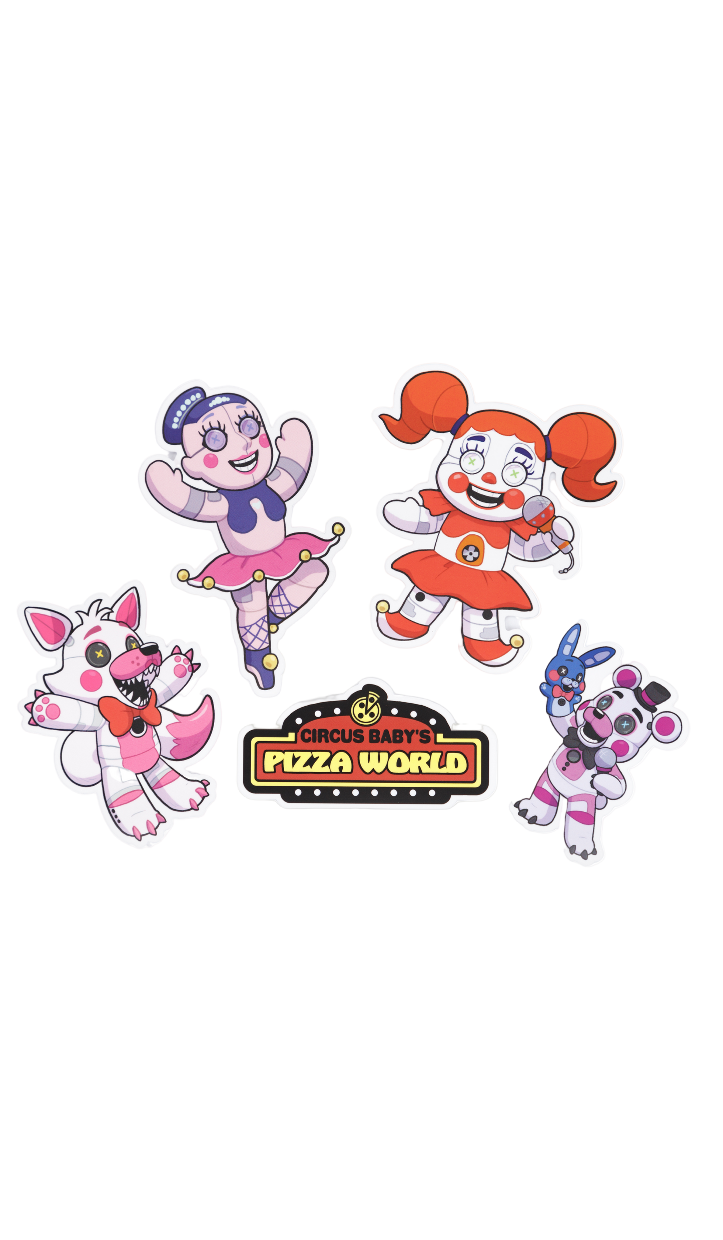 Sister Location Sticker Set