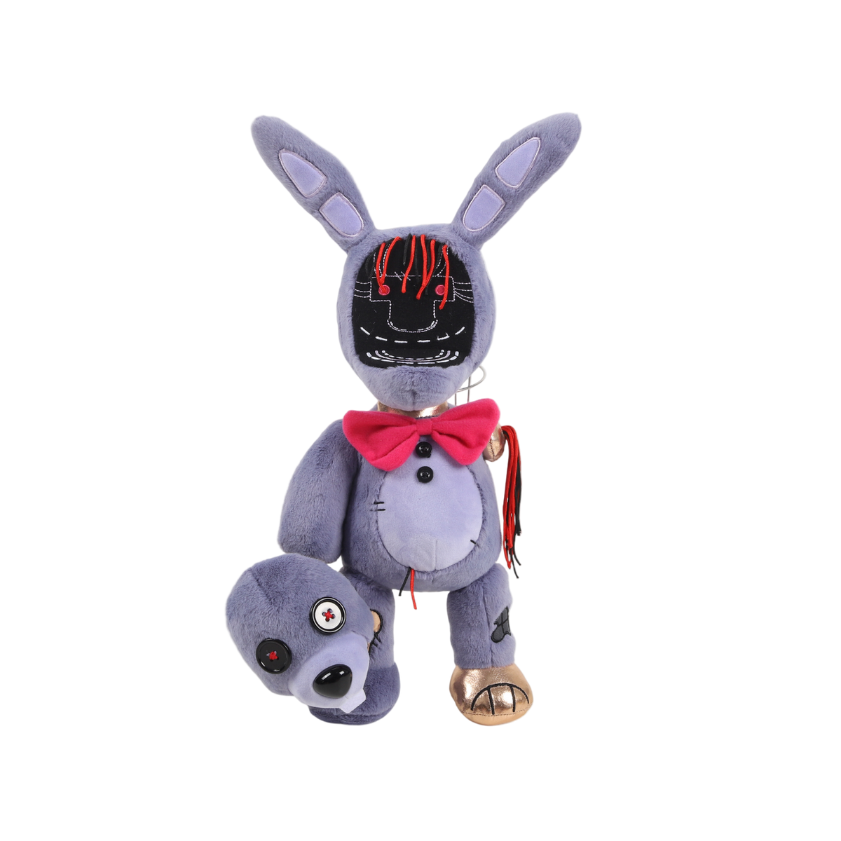 Five Nights at Freddys Bonnie Plush 10 Purple Bunny Rabbit Red Bowtie Five Nights at Freddys Bonnie Plush 10 Purple Bunny Rabbit Red Bowtie