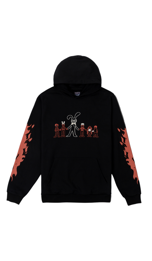 Yellow Rabbit Hoodie - Glows in the Dark!