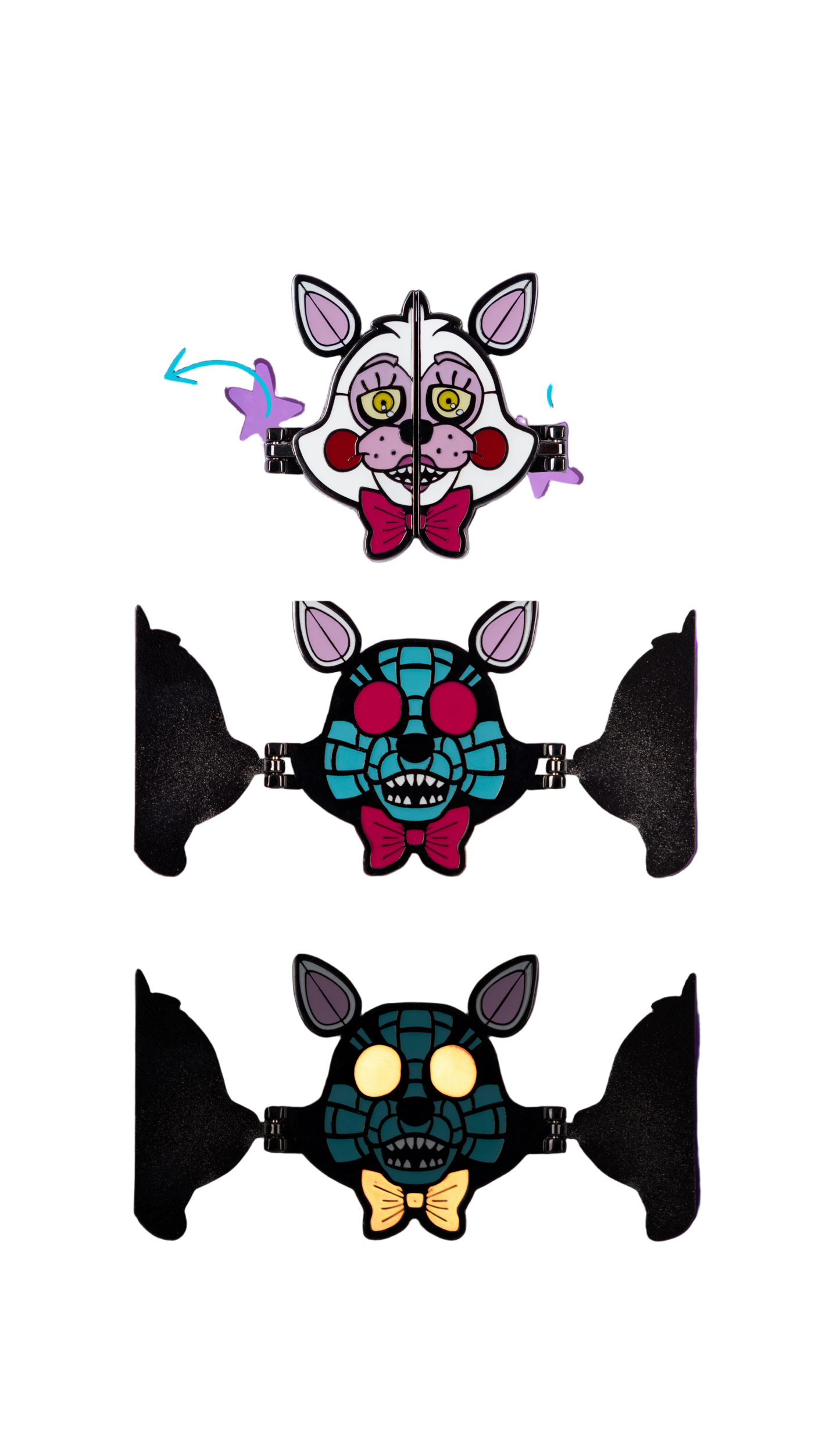 Funtime Foxy Articulated Enamel Pin