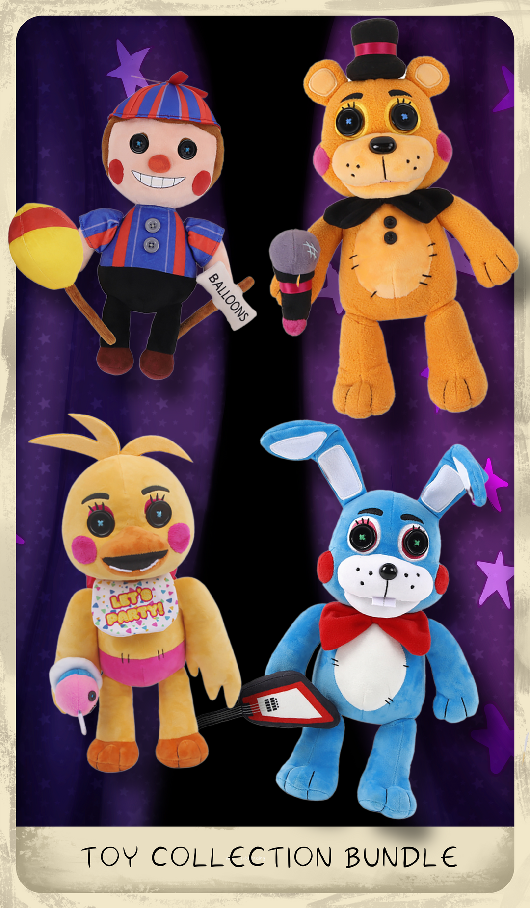 FNAF 2 Toy Animatronics Bundle | Magnet