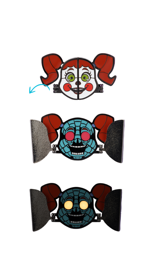 Circus Baby Articulated Enamel Pin