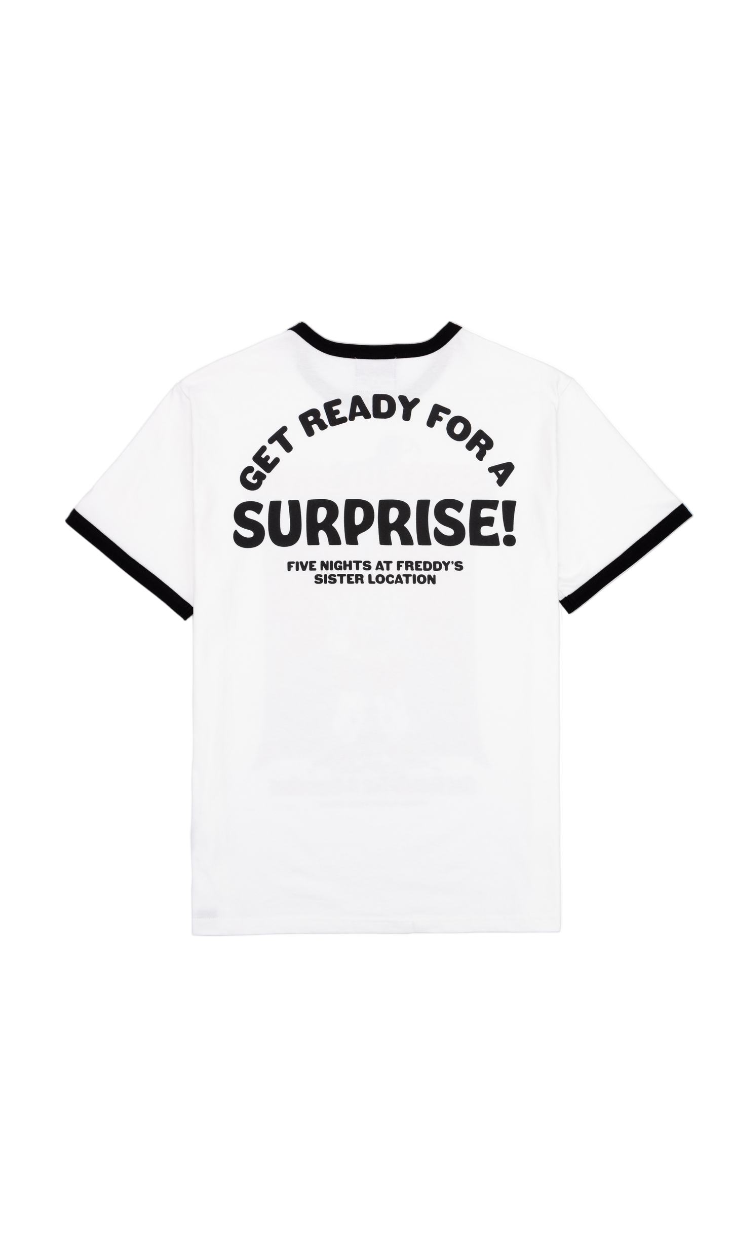 Sister Location Ringer Tee - White
