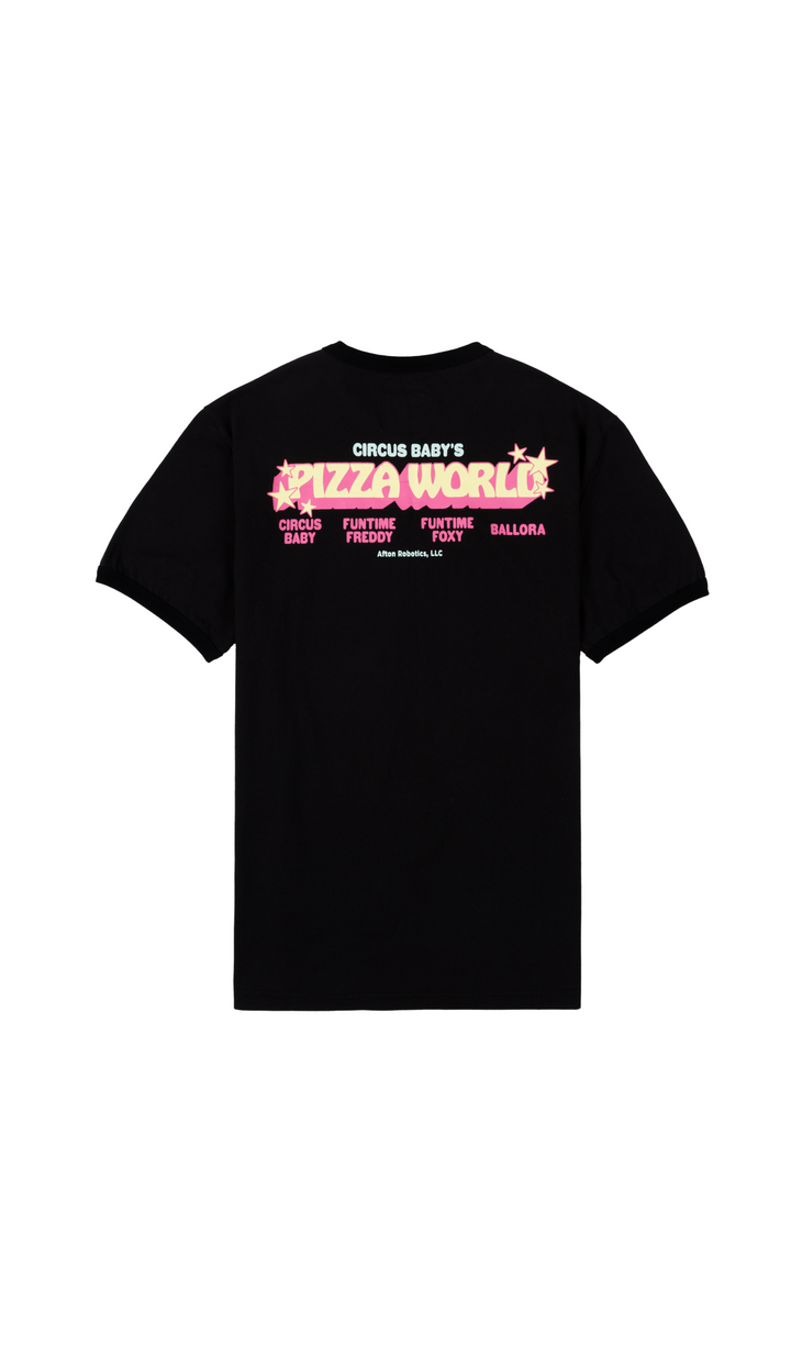 Sister Location Ringer Tee - Black