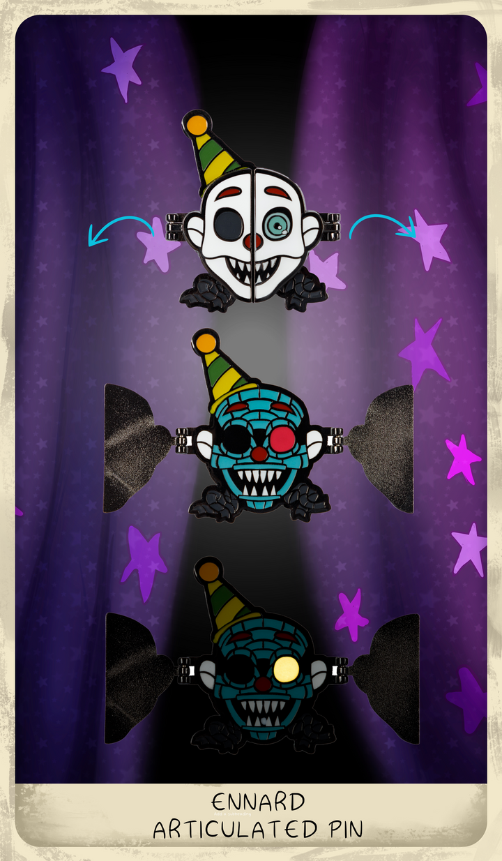 Ennard Articulated Enamel Pin