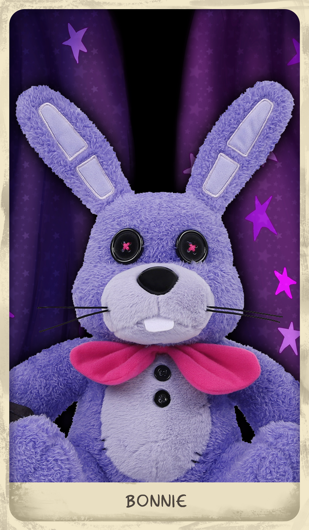 Cute Fnaf Purple Plush Nightmare Bonnie Plush Toys Five Nights At
