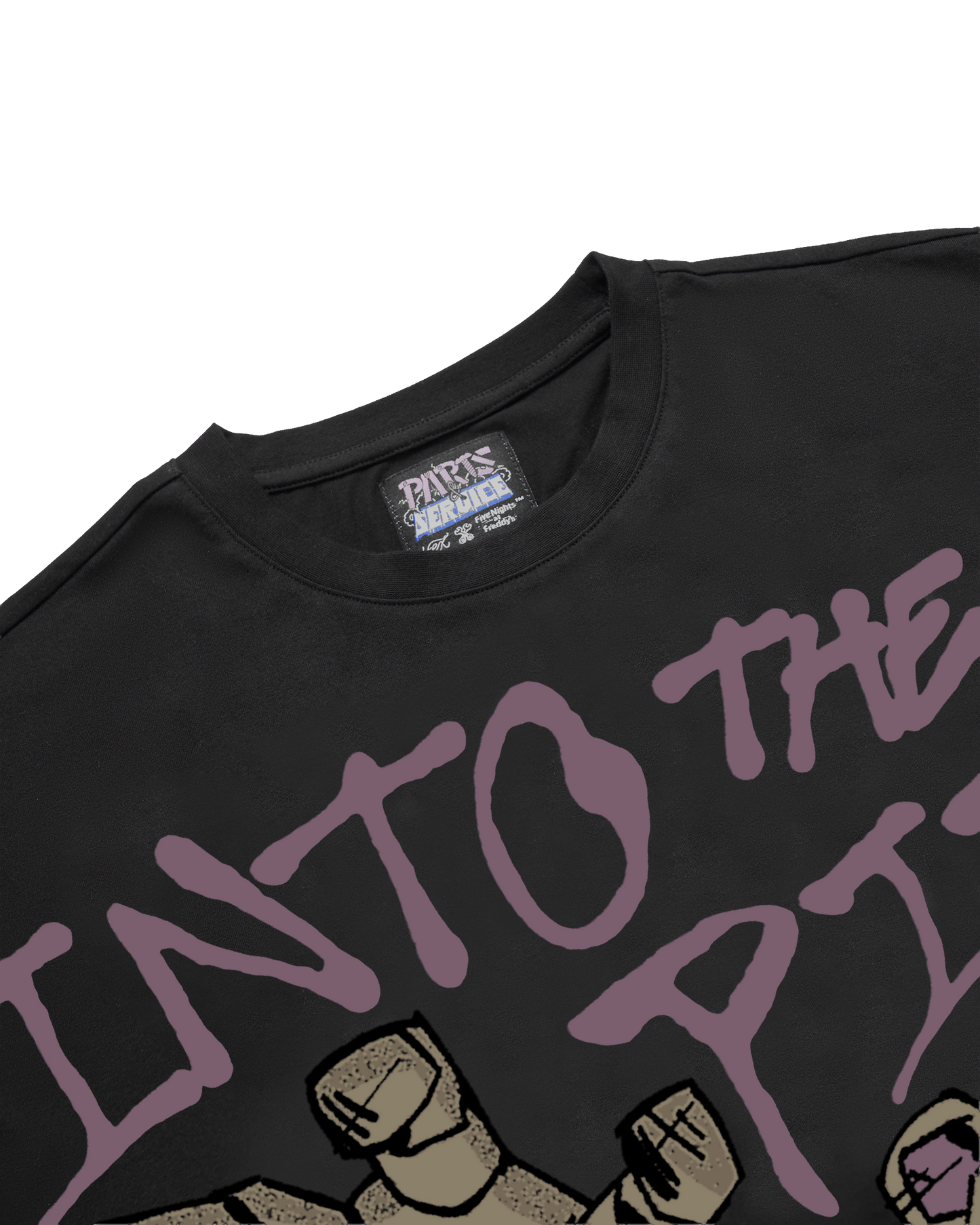 Into the Pit Fazbear Frights Black T-Shirt