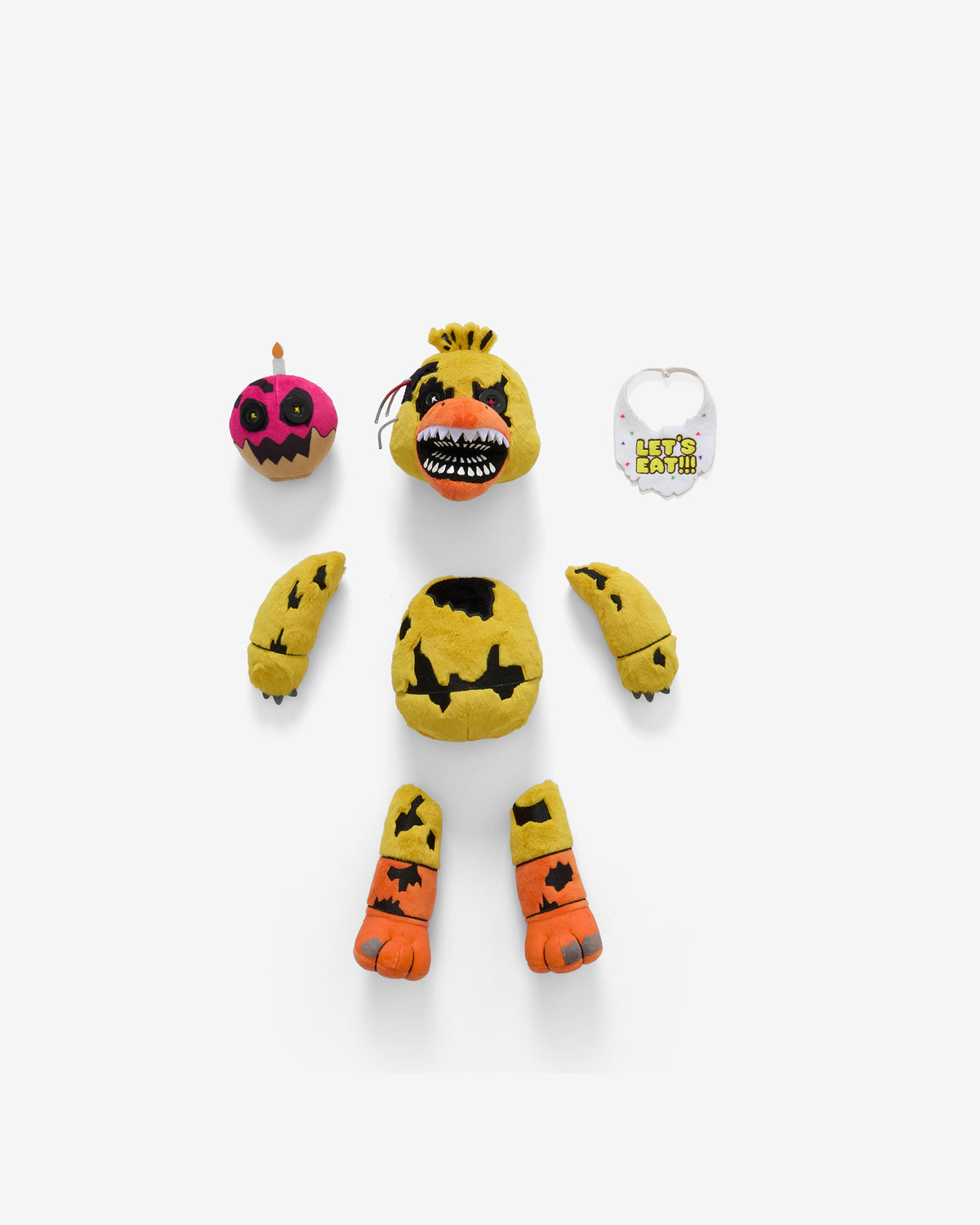 Nightmare Chica Magnetic Plush