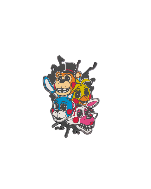 HEX x FNaF Secret of the Mimic 2 Jackie GID Enamel Pin