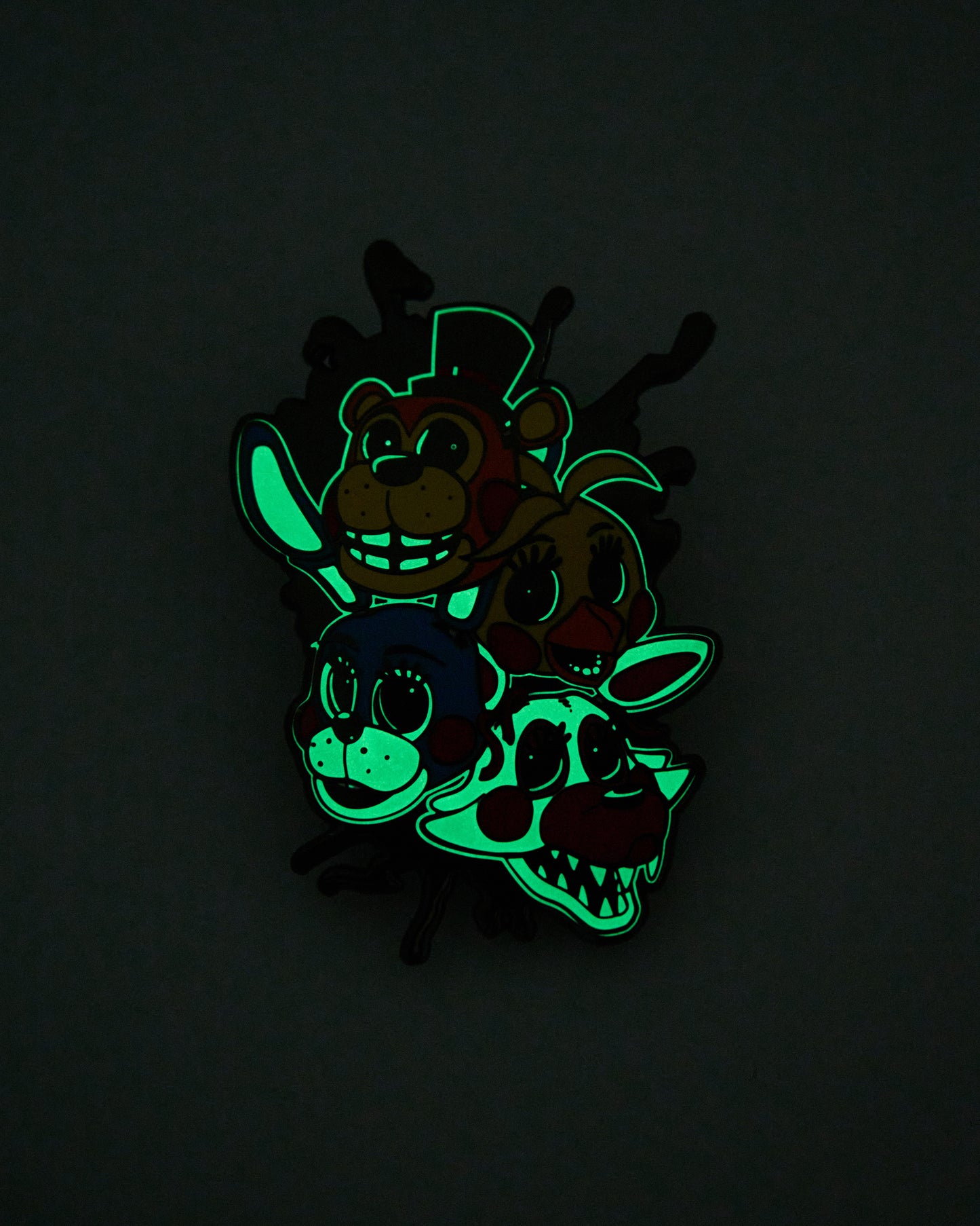 GID Enamel Pin