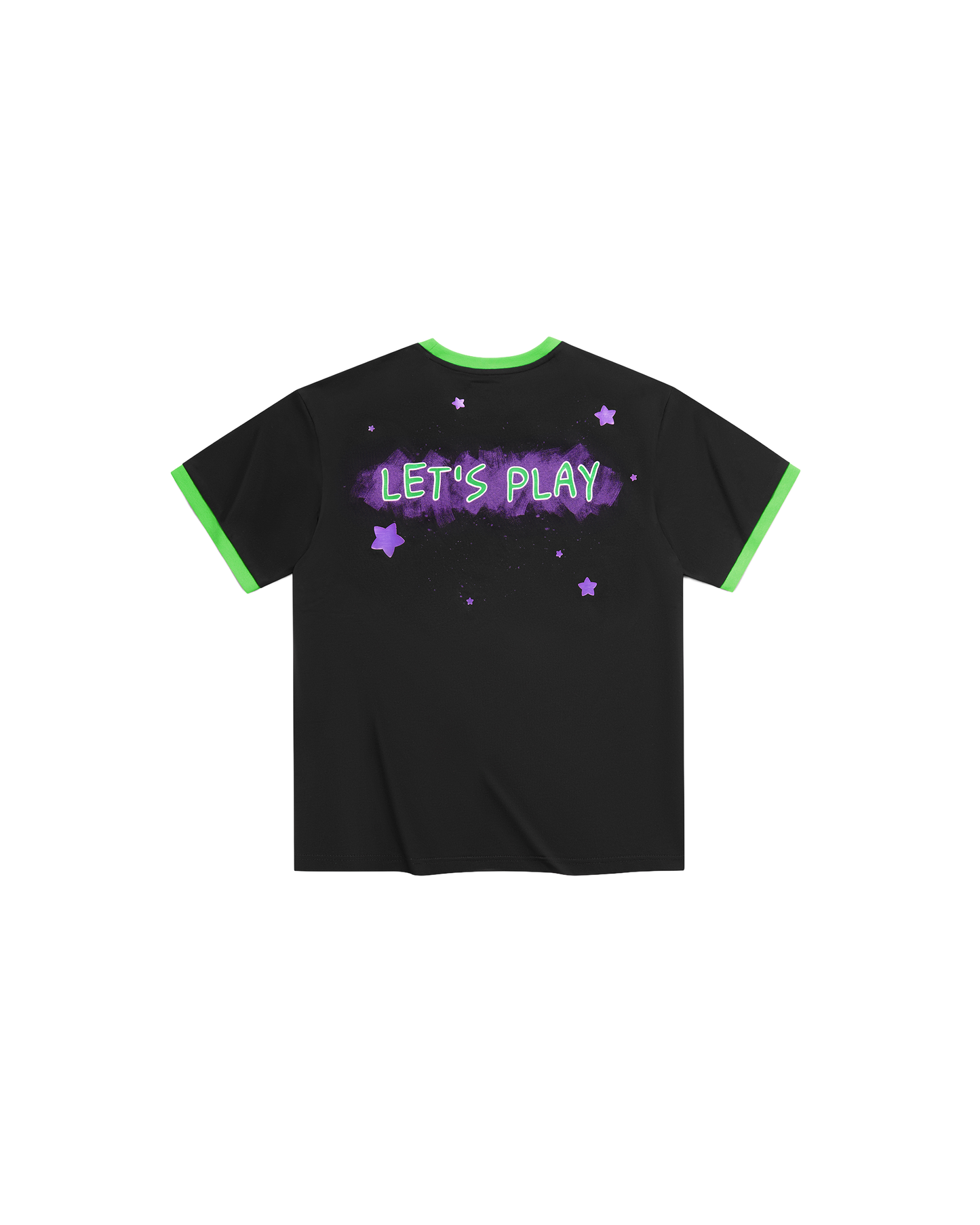Blacklight Puppet T-Shirt - Green/Black