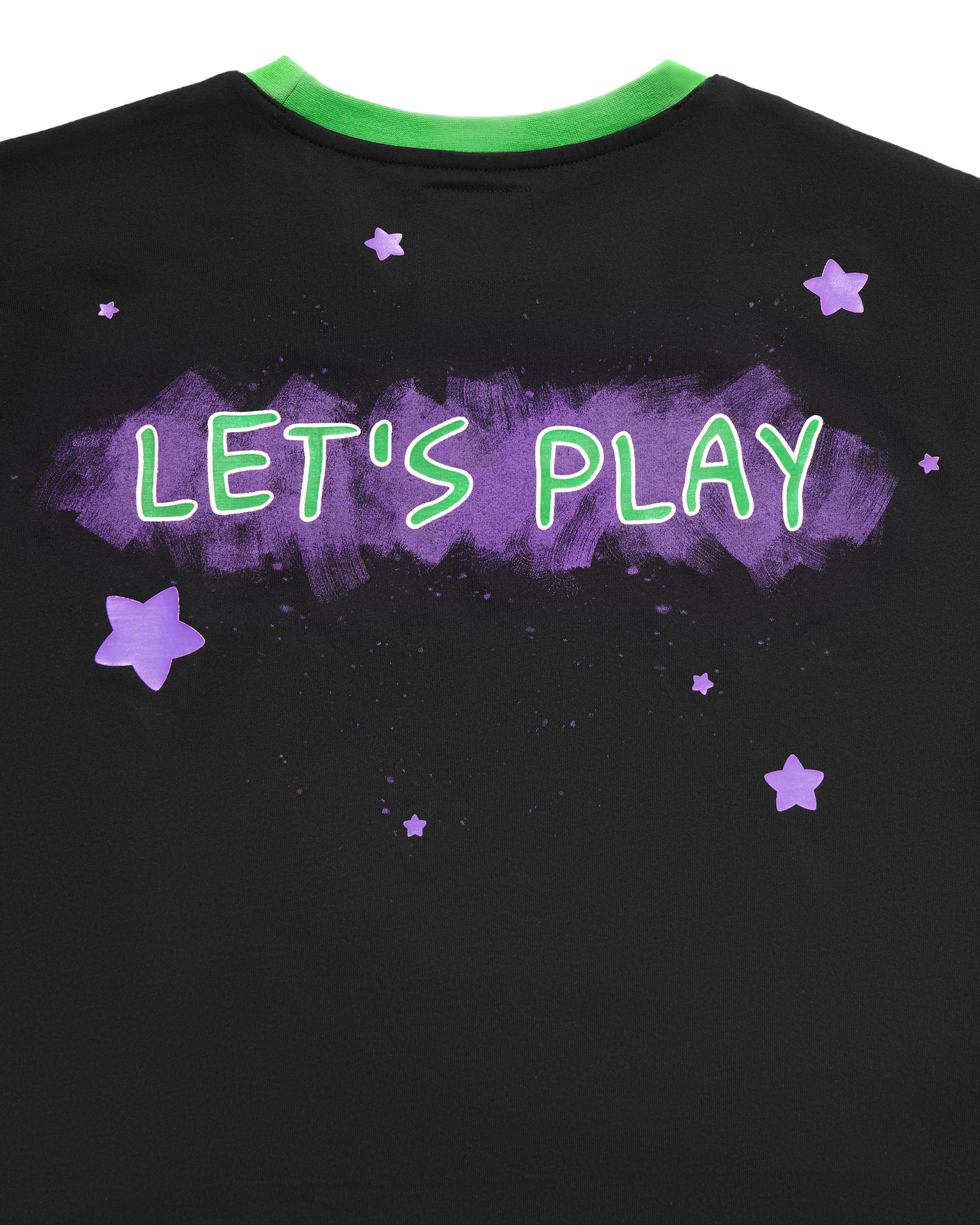 Blacklight Puppet T-Shirt - Green/Black
