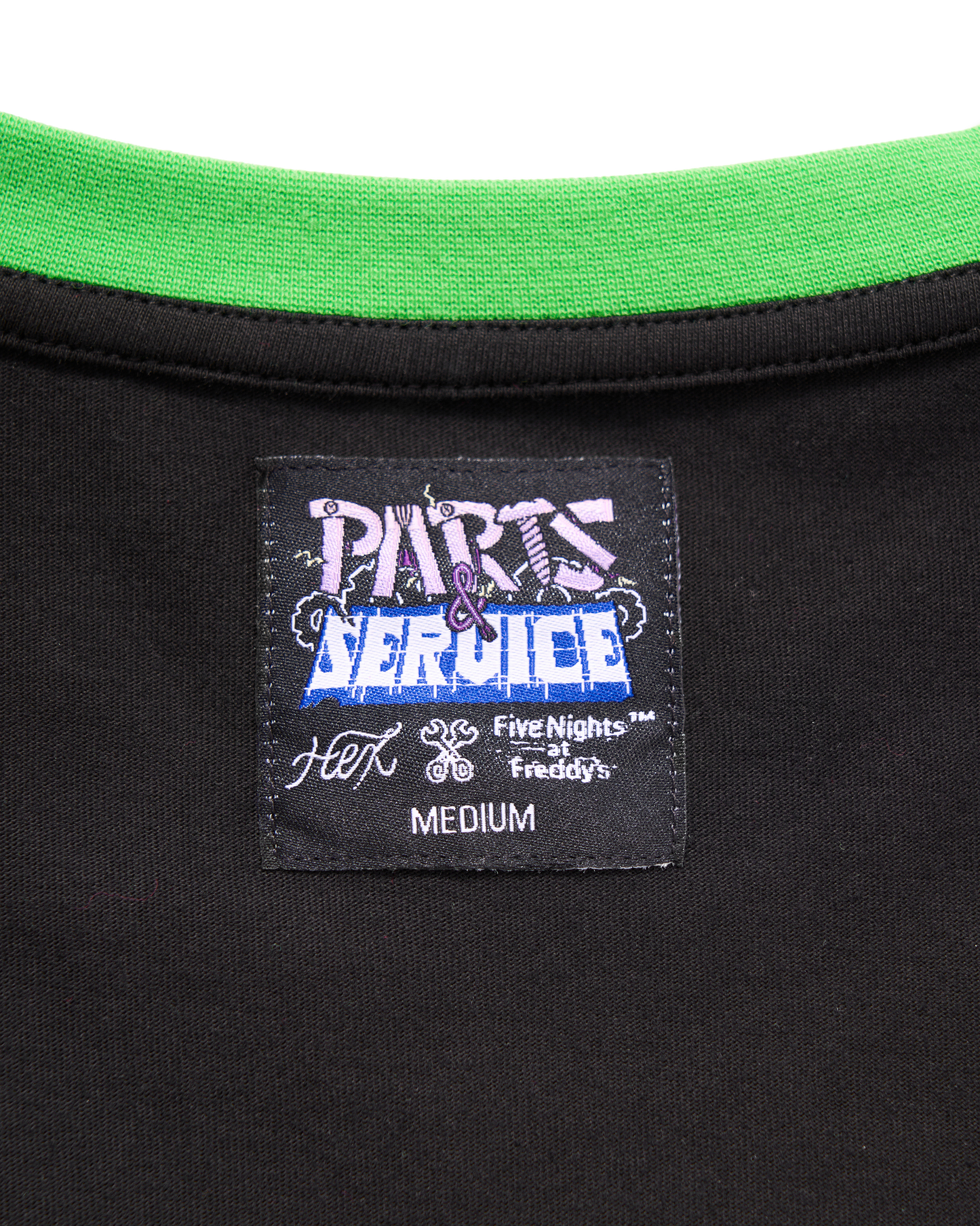 Blacklight Puppet T-Shirt - Green/Black