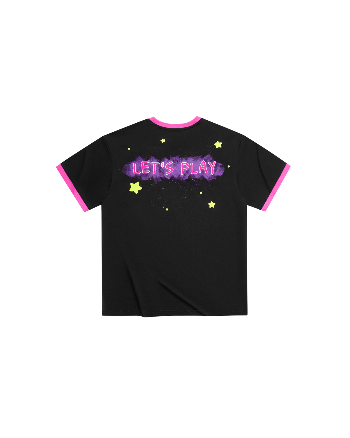 HEX x FNaF BTS Blacklight Mangle T-Shirt - Pink/Black