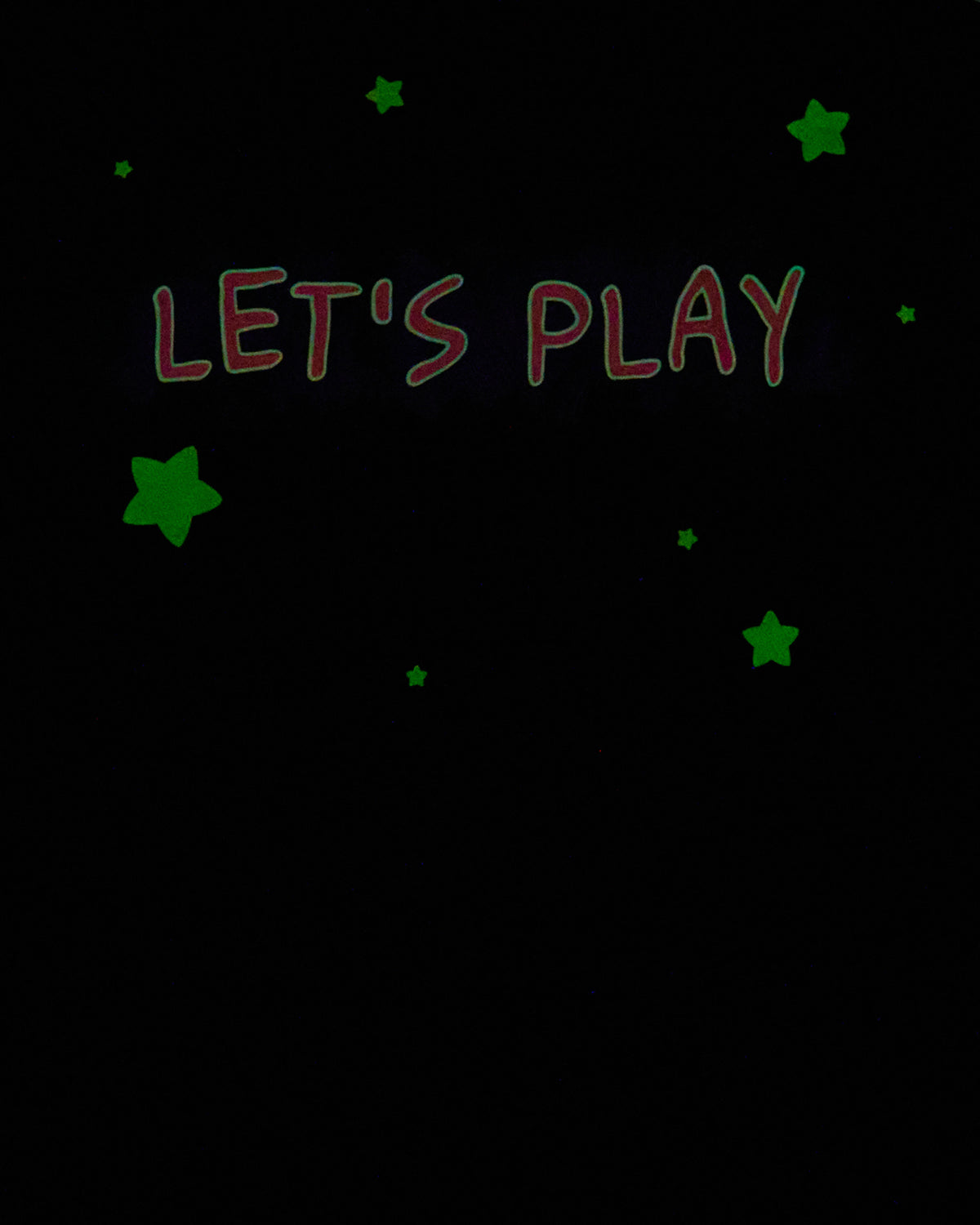 HEX x FNaF BTS Blacklight Mangle T-Shirt - Pink/Black