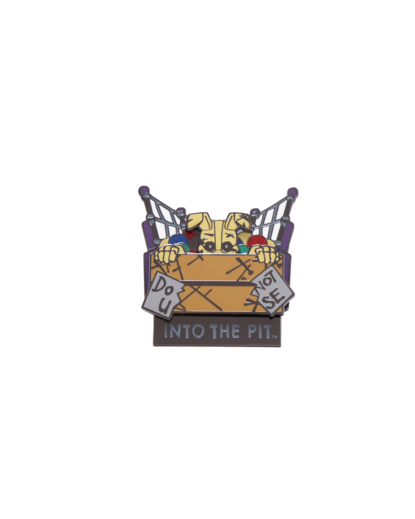 Into the Pit Fazbear Frights Enamel Pin