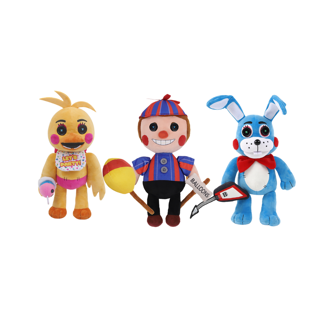 Hex x FNaF Toy Collection Plush Bundle