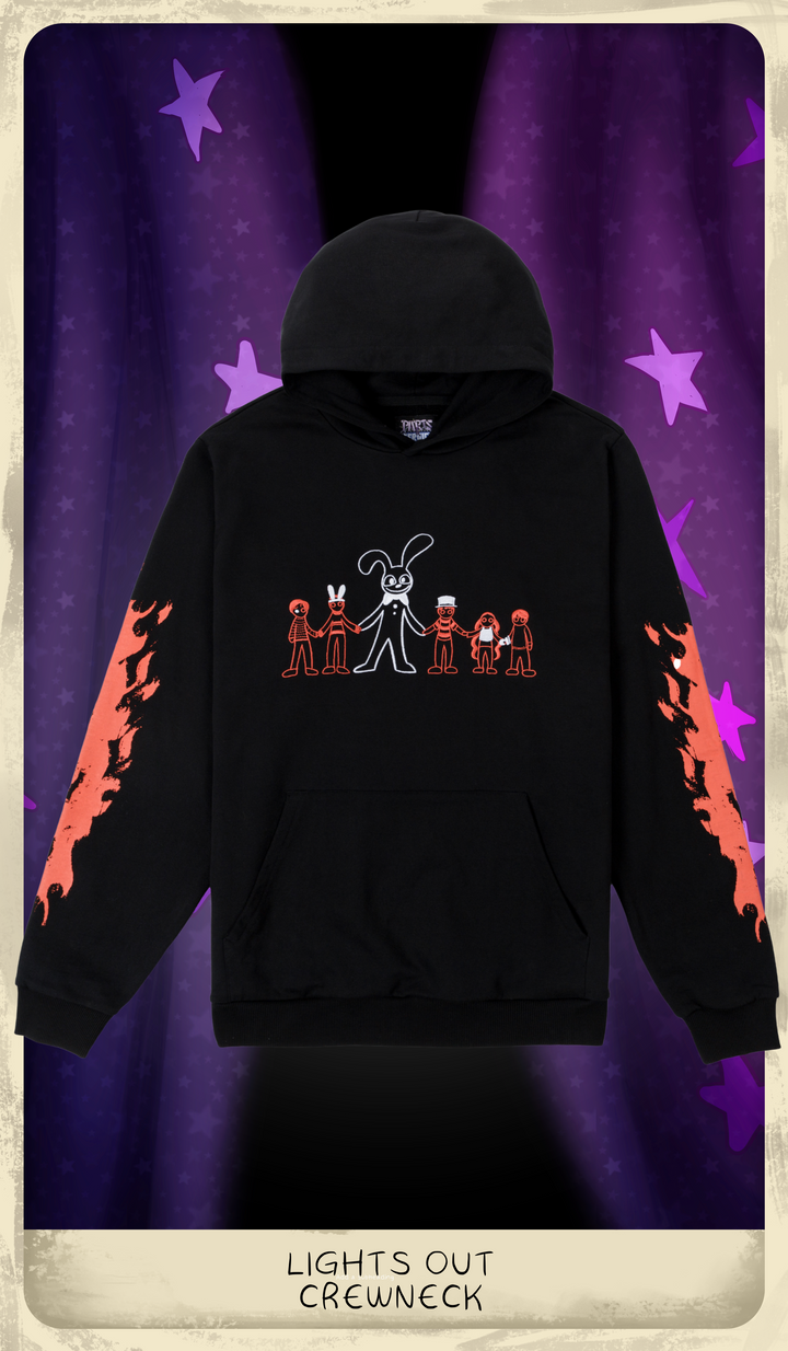 Yellow Rabbit Hoodie - Glows in the Dark!