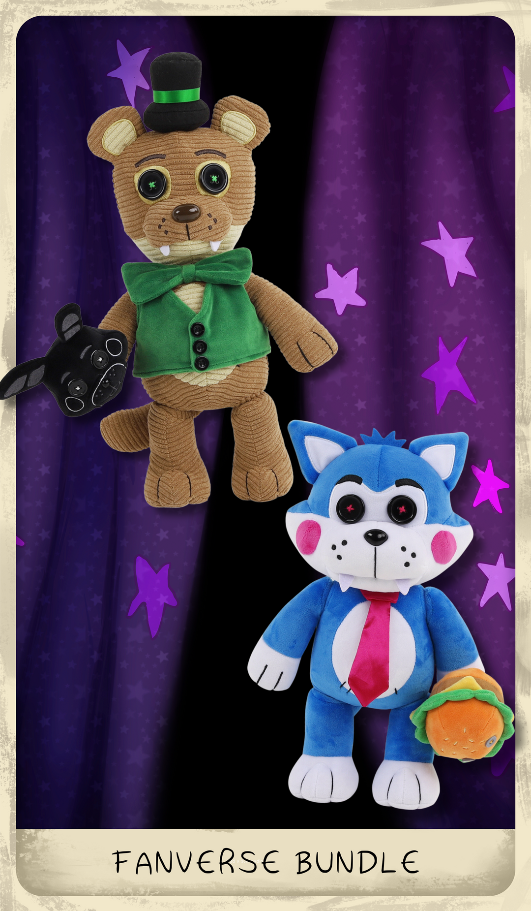 Hex x FNaF: Wave A Plush Bundle