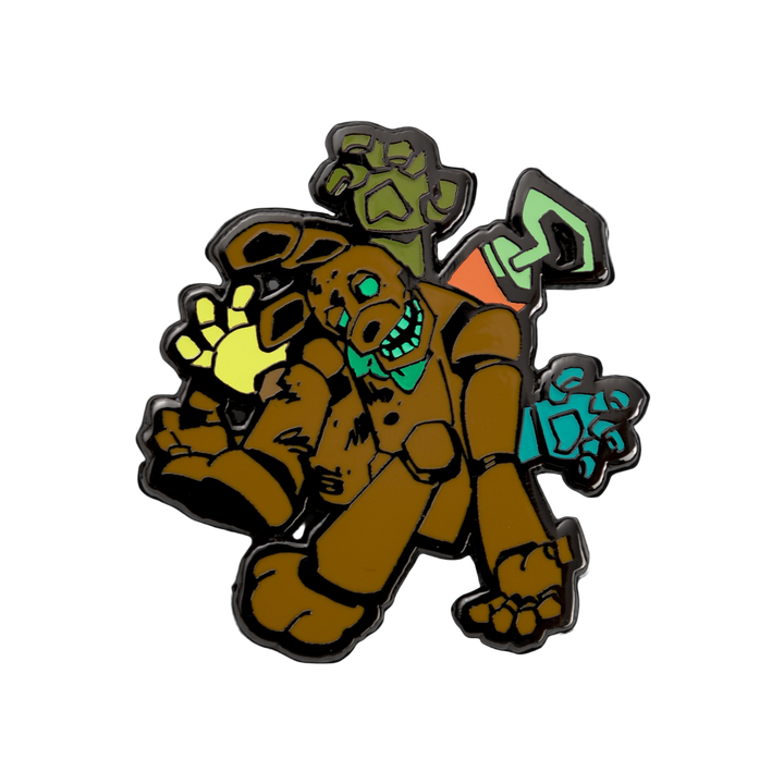 Yellow Rabbit Enamel Pin - Glows in the Dark!