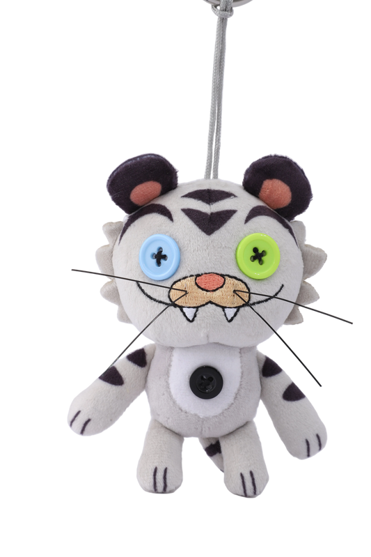 Tiger Rock Plush Keychain