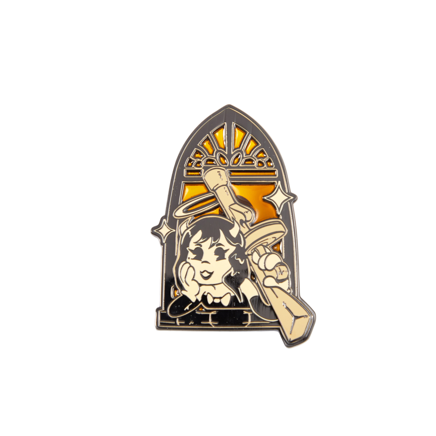 Hex x Bendy - Alice Angel Enamel Pin #1