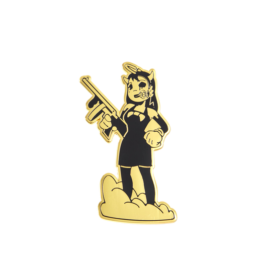 Hex x Bendy - Alice Angel Enamel Pin #2