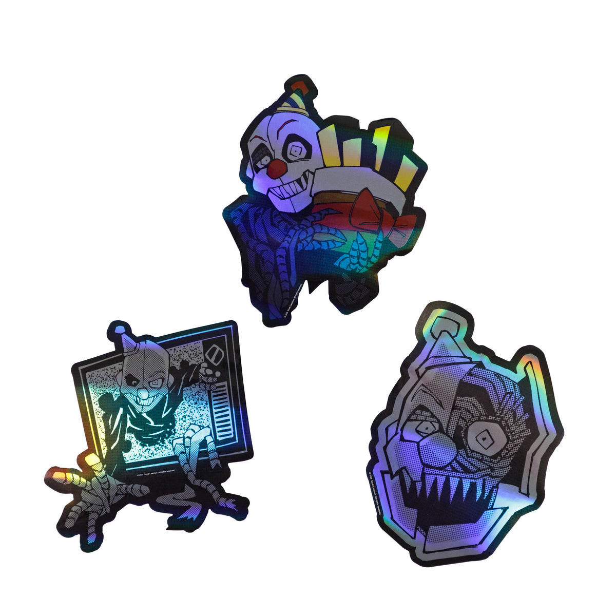 Ennard Sticker Pack - Holographic – HEX SHOP