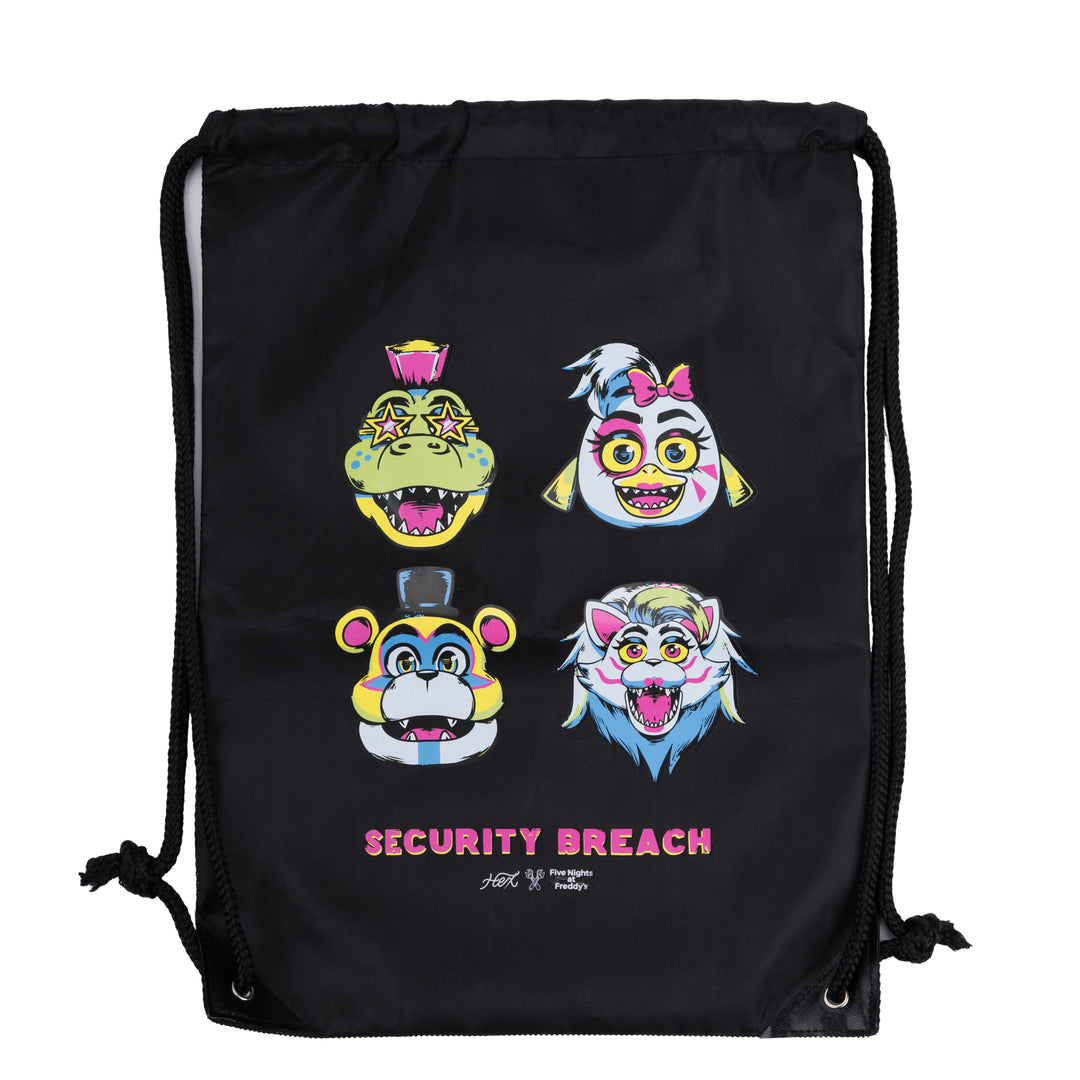 Security Breach Drawstring Bag