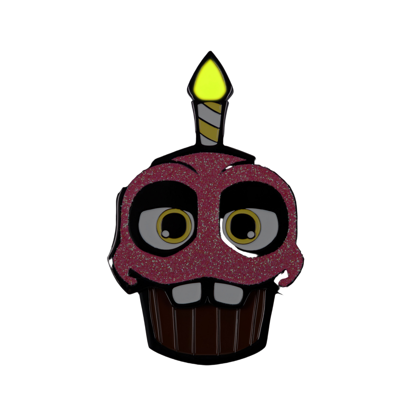 Mr. Cupcake Articulated Enamel Pin