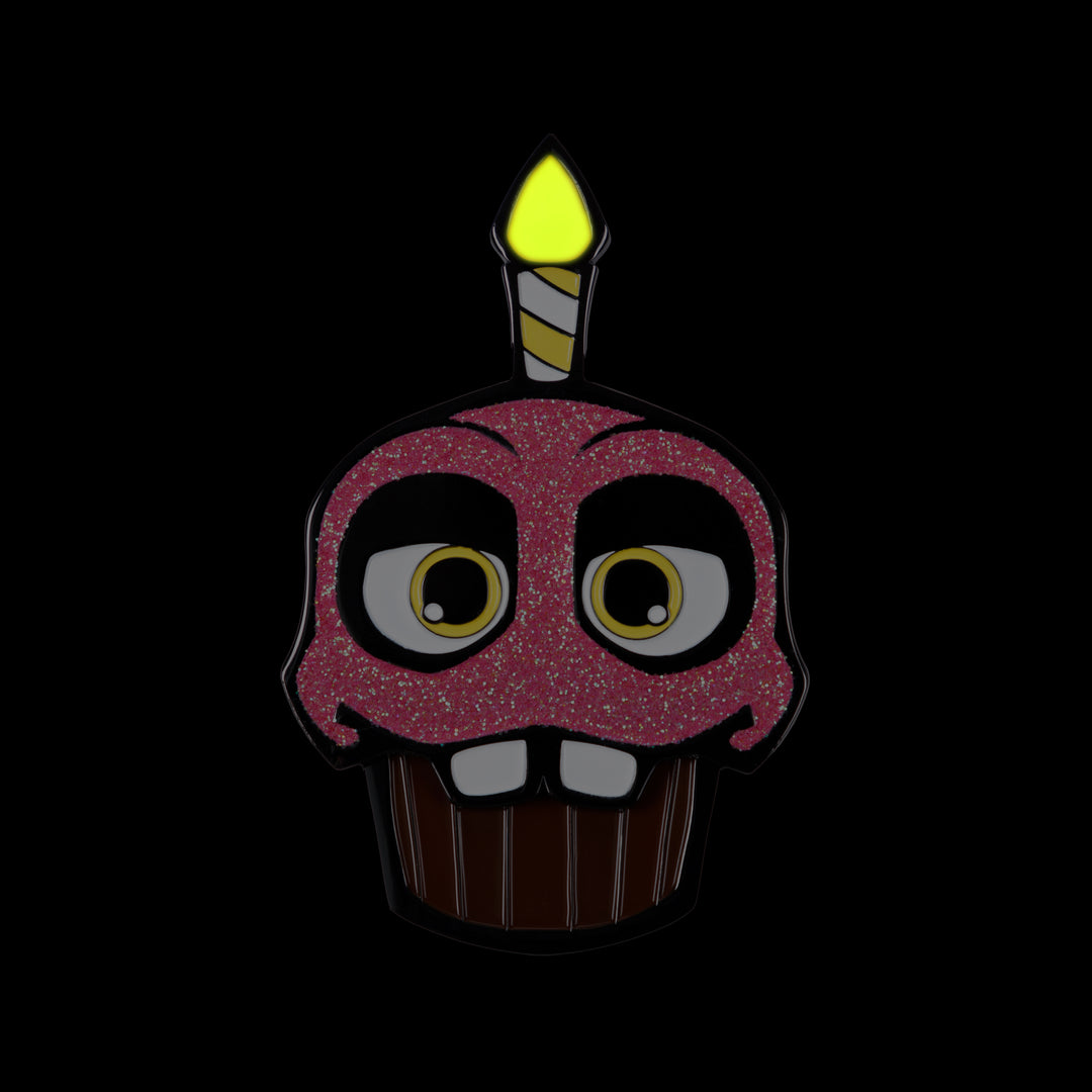 Mr. Cupcake Articulated Enamel Pin