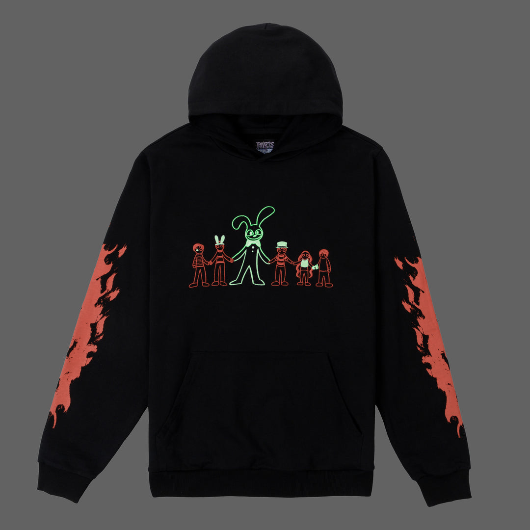 Yellow Rabbit Hoodie - Glows in the Dark!