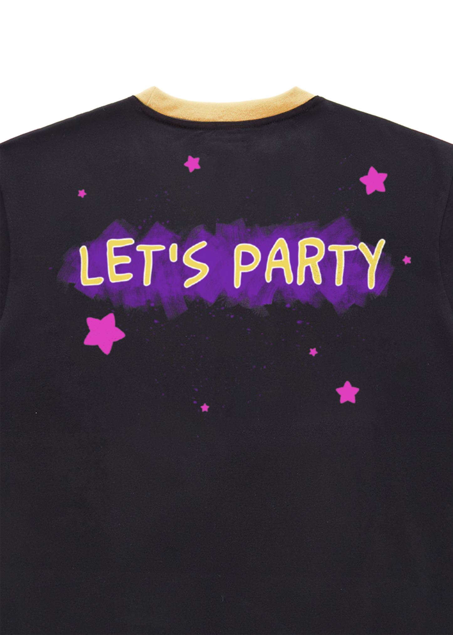 HEX x FNaF BTS Blacklight Chica T-Shirt - Yellow/Black