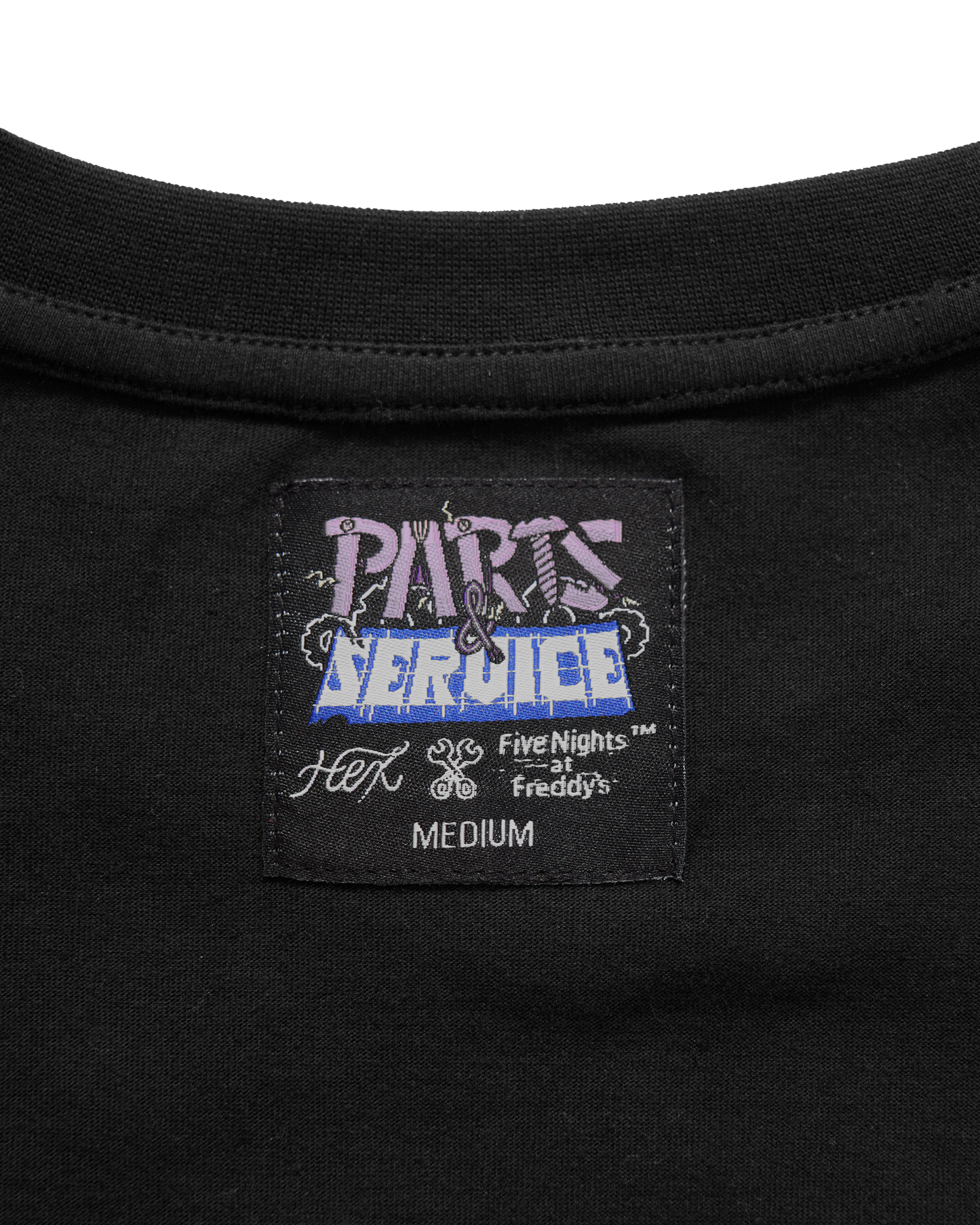 Into the Pit Fazbear Frights Black T-Shirt