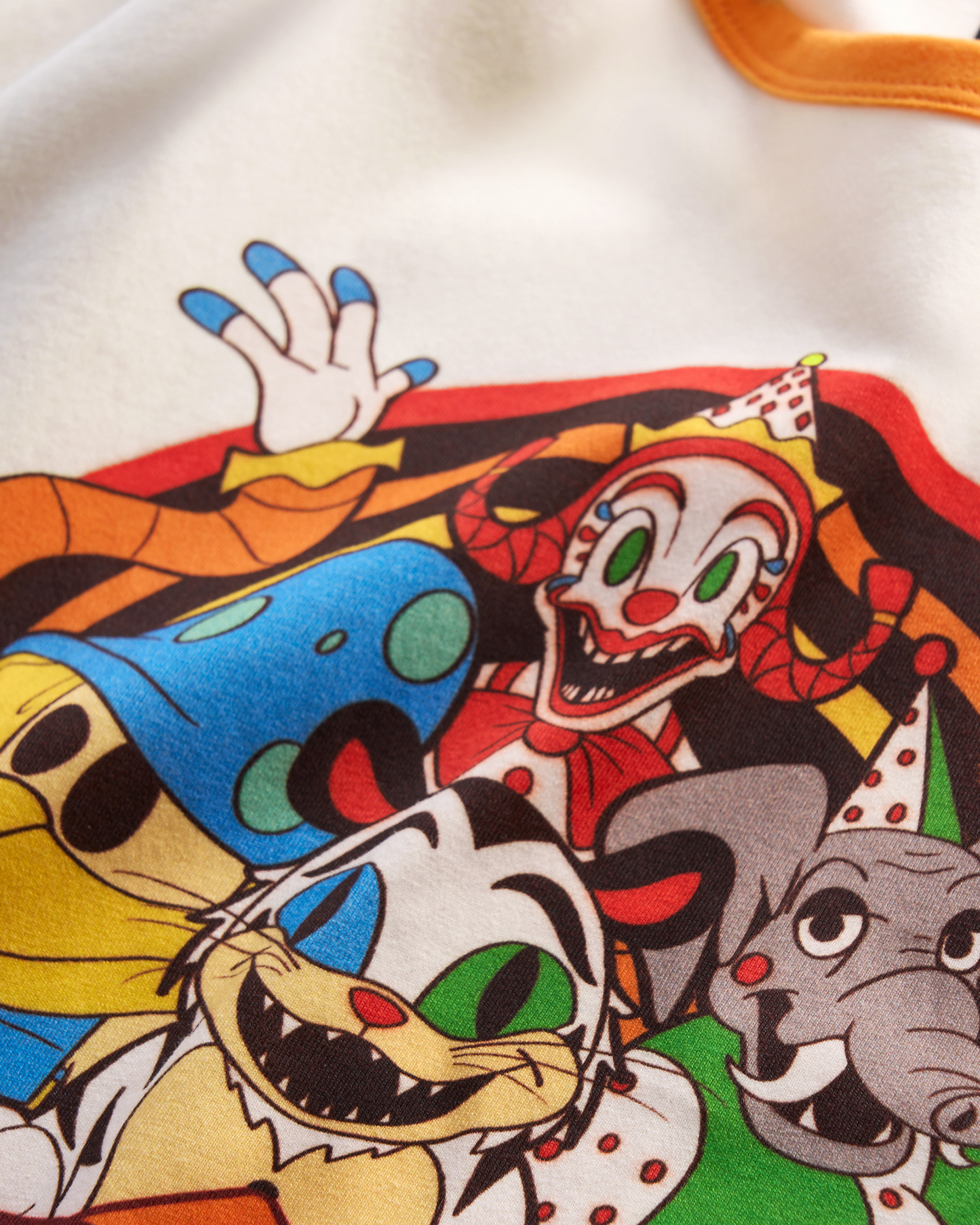 HEX x FNaF Secret of the Mimic 2 Murray's Costume Manor Ringer T-Shirt - Ivory