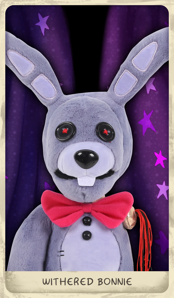 Fnaf withered top bonnie plush